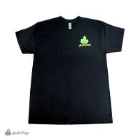 Josh's Frogs Left Chest Logo T-Shirt - Black (Large)