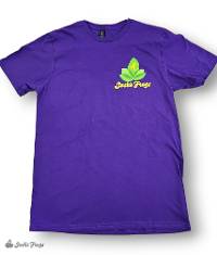 Josh's Frogs Left Chest Logo T-Shirt - Purple (2XL)