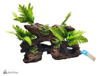 Marina Naturals Malaysian Driftwood with Plants (Large)