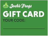 $10 Josh's Frogs Gift Card