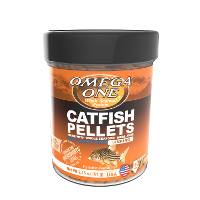 Omega One Sinking Catfish Pellets with Shrimp (2.15 oz) - CLOSE TO EXPIRATION