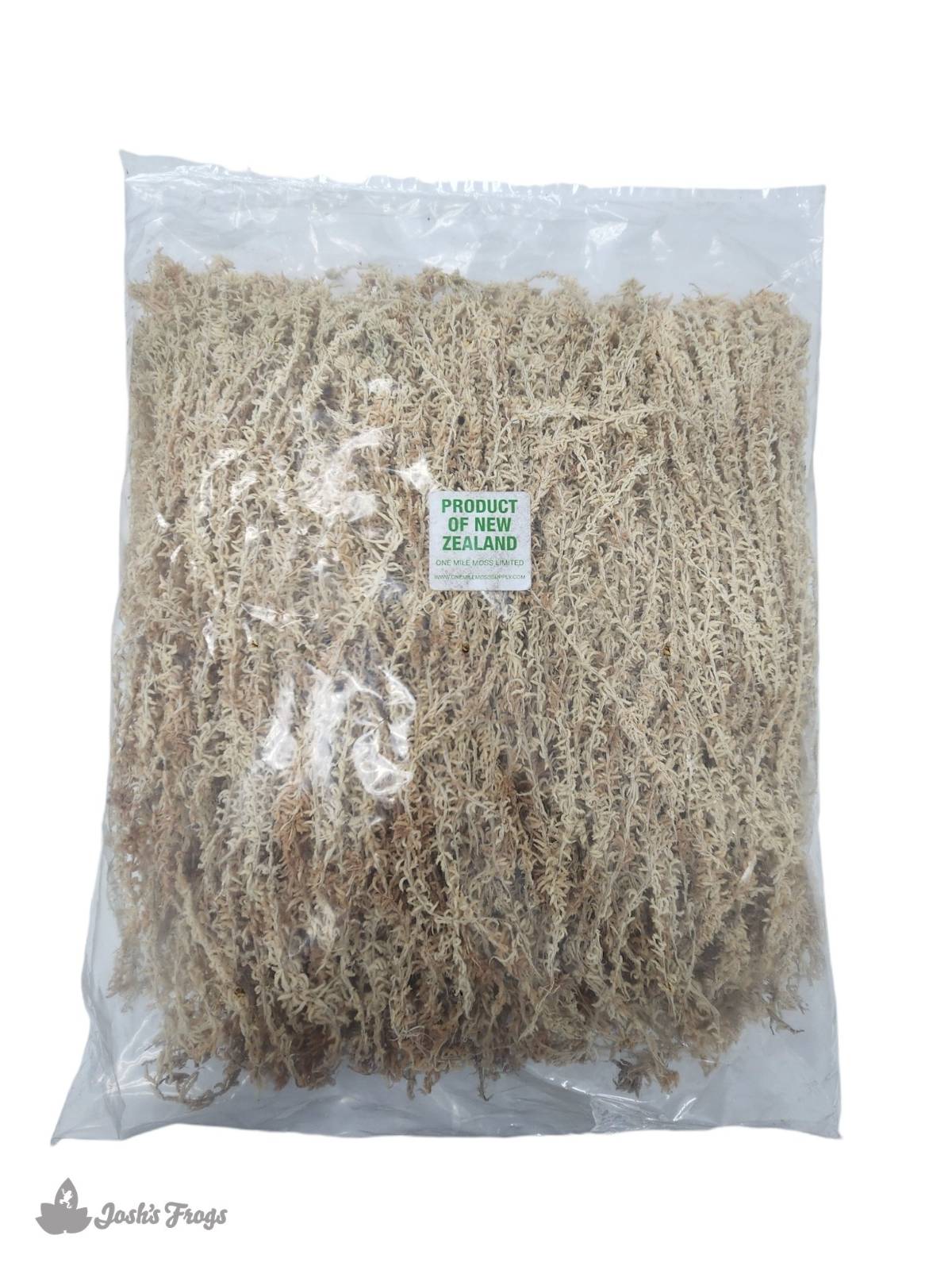 4.5 ounces, New Zealand Long-Fibered Sphagnum Moss –
