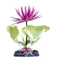 Penn-Plax Aqua-Plant Red Water Hyacinth Bottom Sinker (Slim Petals) (4")