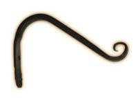 Panacea™ Hookery® Bracket - Angled Hanger with Upturned Hook (6 inch)