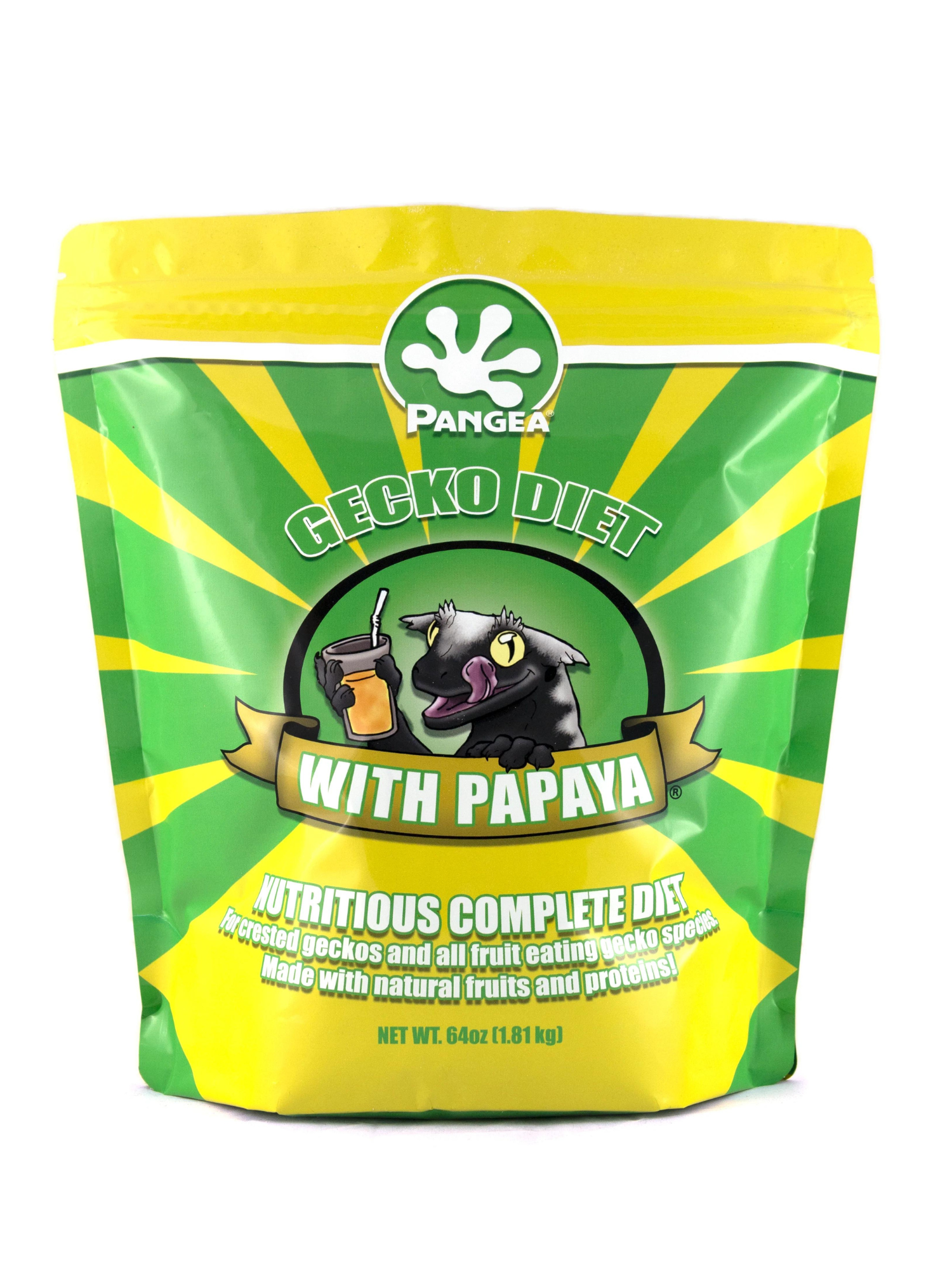 Pangea Gecko Diet with Papaya™ - YELLOW (64 oz.)