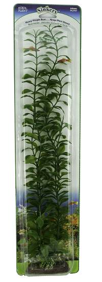 Penn-Plax Aqua-Plant Blooming Ludwigia with Heavy-Weight Base 18"