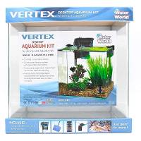 Penn-Plax Water World Vertex Desktop Aquarium Kit (10 gallons)