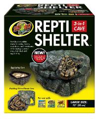 Zoo Med Repti Shelter 3-in-1 Cave (Large 12")