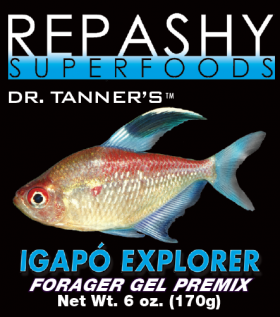Repashy Igapó Explorer Forager Gel Premix for Rainforest Fish (6 oz Jar) - CLOSE TO EXPIRATION