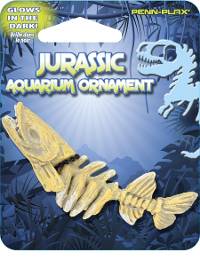 Penn-Plax Jurassic Mini Aquarium Ornaments - Barracuda