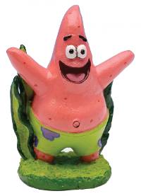 Penn-Plax Nickelodeon Spongebob Squarepants Mini Aquarium Ornament - Patrick (2" Tall)