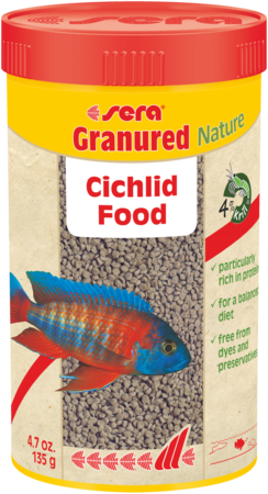 Sera Granured  Nature Cichlid Food (4.7 oz, 250 mL)