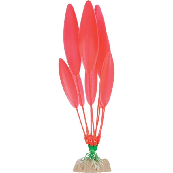 Tetra GloFish Aquarium Plant (Large - Orange)