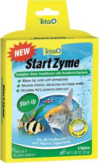 Tetra Start Zyme - 8 tablets (treats up to 80 gallons)