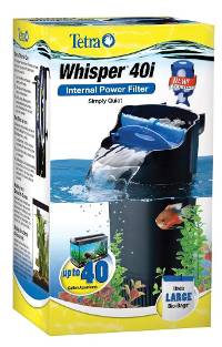 Tetra Whisper 40i Internal Power Filter (for aquariums up to 40 gallons)