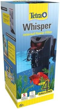 Tetra Whisper 4i Internal Power Filter (for aquariums up to 4 gallons)
