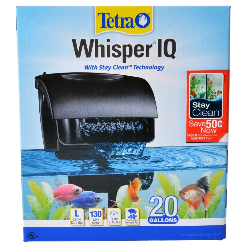 Tetra Whisper IQ Power Filter - 20 Gallons