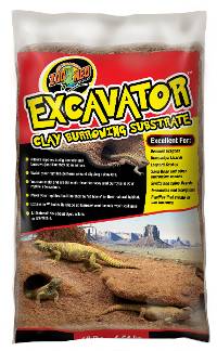 Zoo Med Excavator Clay Burrowing Substrate (10 lb bag)