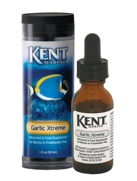 Kent Marine Garlic Xtreme Attractant & Food Supplement (1 oz)