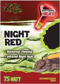 Zilla Night Red Incandescent Spot (75 Watt)