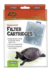 Zilla Replacement Filter Cartridge, Large (3 pack)