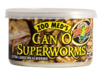 Zoo Med Can O' Superworms (1.2 oz - Canned Superworms)