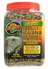Zoo Med Natural ADULT Iguana Food (10 oz - Dry Pellets)