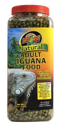 Zoo Med Natural ADULT Iguana Food (20 oz - Dry Pellets)