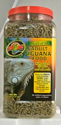 Zoo Med Natural ADULT Iguana Food (5 lb - Dry Pellets)