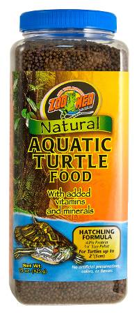 Zoo Med Natural Aquatic Turtle Food (15 oz - Hatchling Formula)