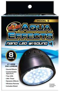 Zoo Med AquaEffects Nano LED with Sound (8 Watts)