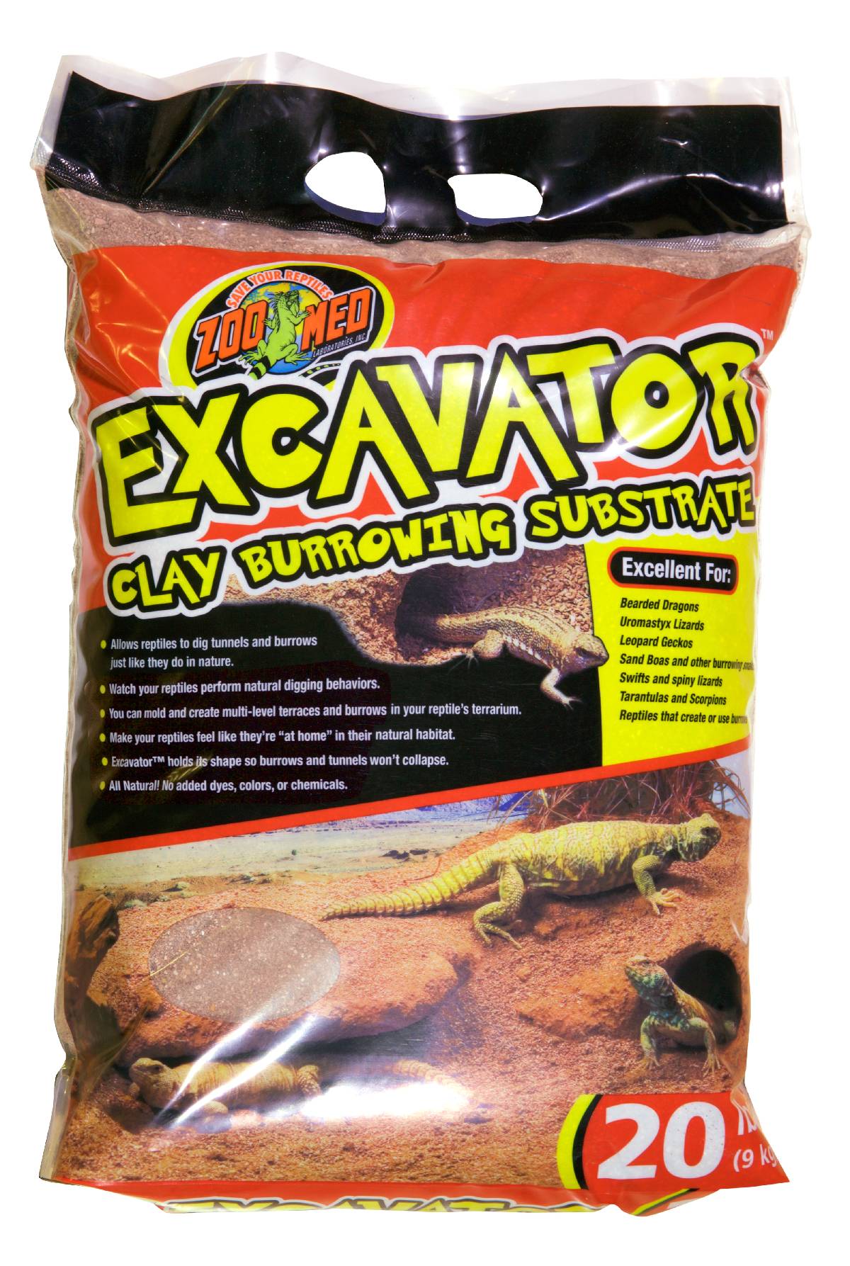 Excavator Clay build by - Zoo Med Laboratories, Inc.