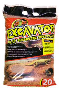 Zoo Med Excavator Clay Burrowing Substrate (20 lb bag, 9 kg)