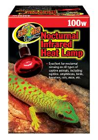Zoo Med Nocturnal Infrared Heat Lamp (100 Watt)