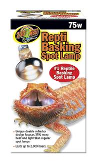 Zoo Med Repti Basking Spot Lamp (75 Watt)