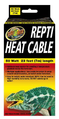 Zoo Med Repti Heat Cable (23 ft., 50 Watt)