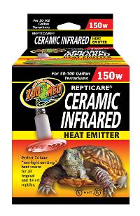 Zoo Med ReptiCare Ceramic Infrared Heat Emitter (150 Watt, 50-100 Gallon)