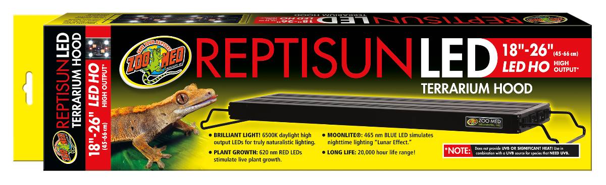 Zoo Med ReptiSun LED Terrarium Hood (18 inch - 26 inch)