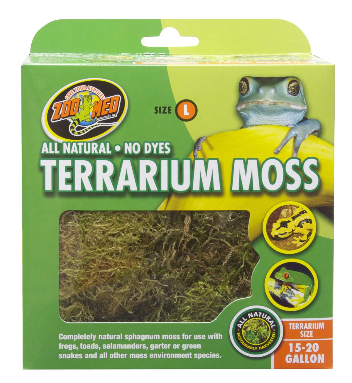 Josh's Frogs Chilean Sphagnum Moss (100 G Bag)